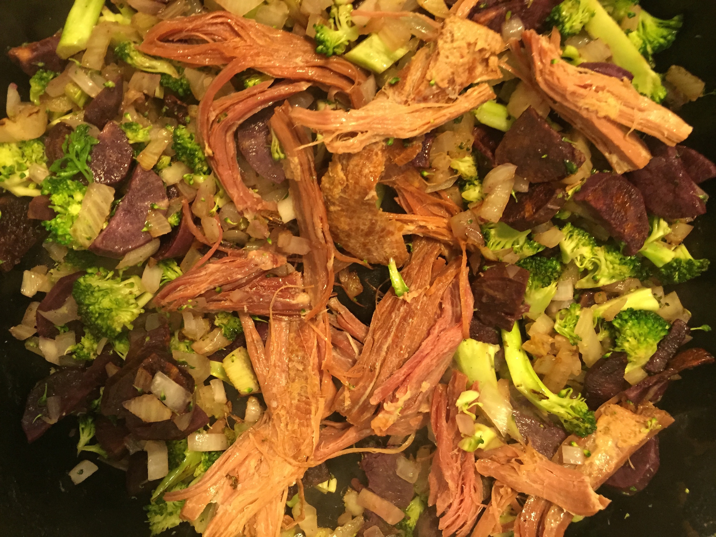 I added the parsley after I took this photo.