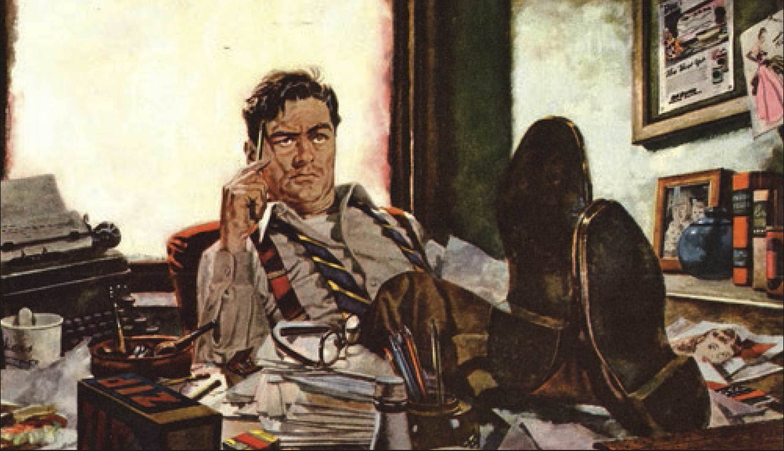  Art courtesy of Albert Dorne.