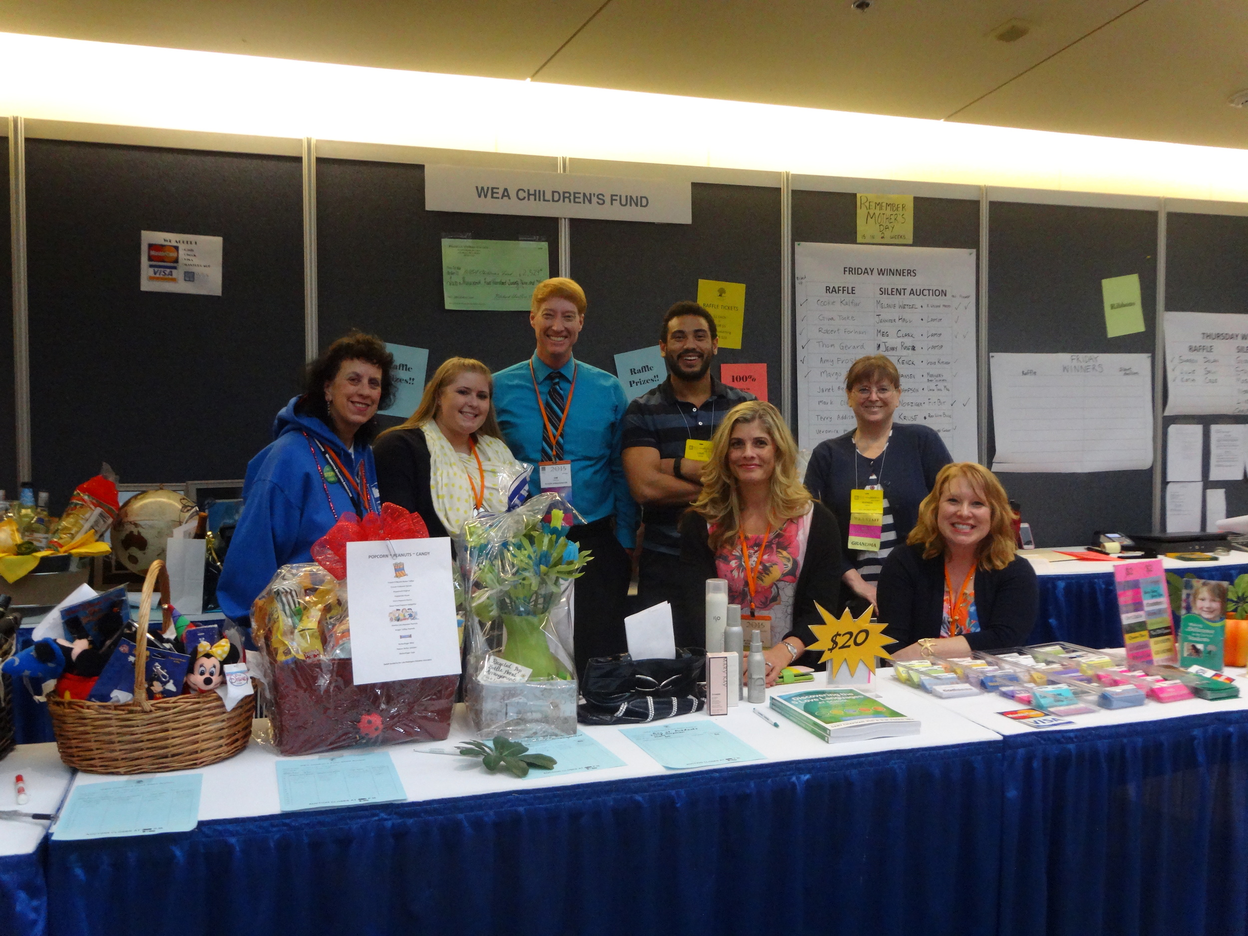 Discovering raises over $500 for WEA Childrens' Fund