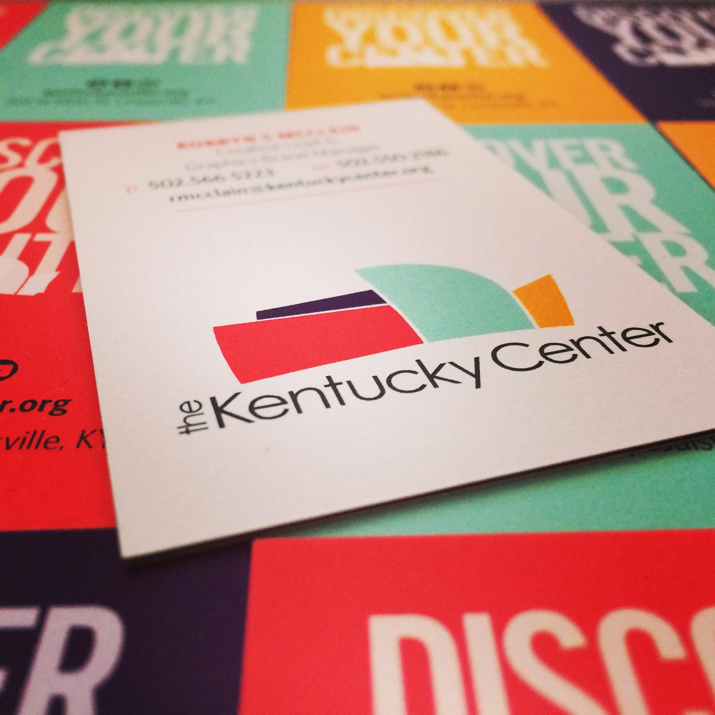 Business Cards for The Kentucky Center