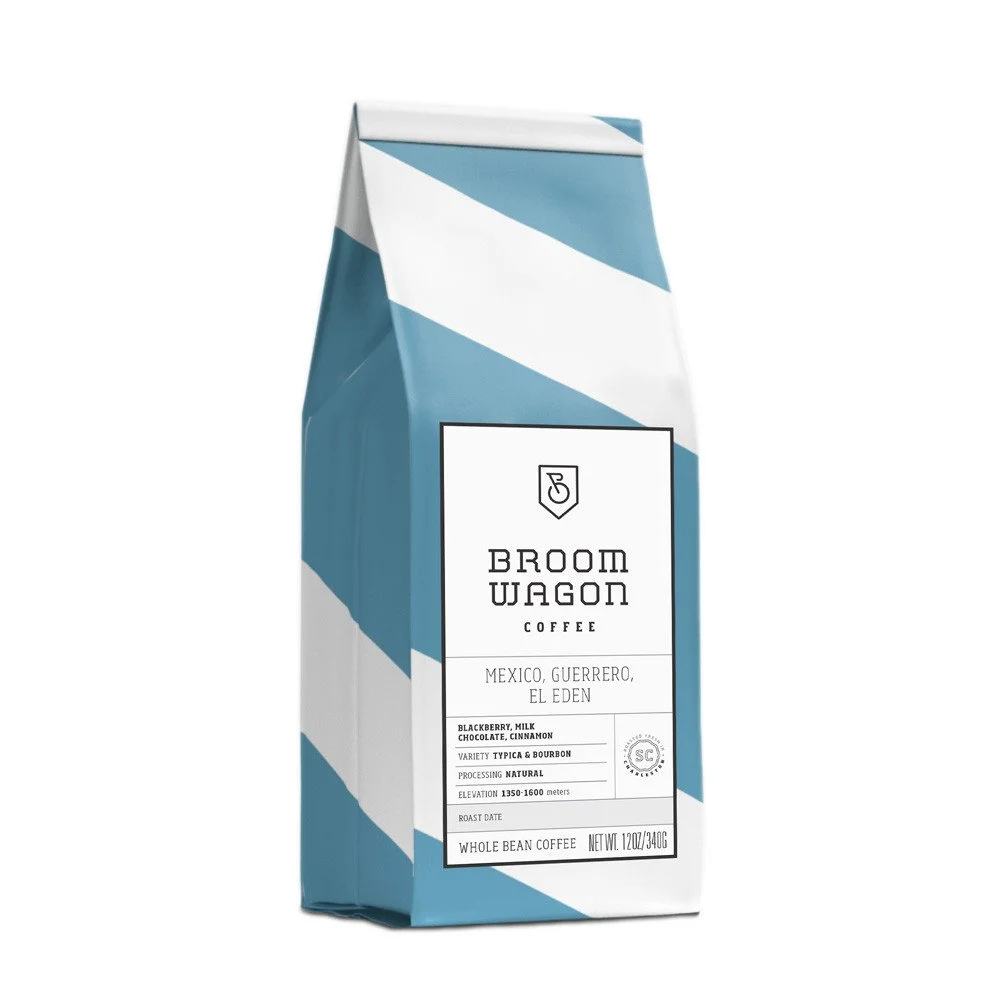 Broom Wagon Coffee Mexico, Guerrero, El Eden $17 @broomwagoncoffee // broomwagoncoffee.com