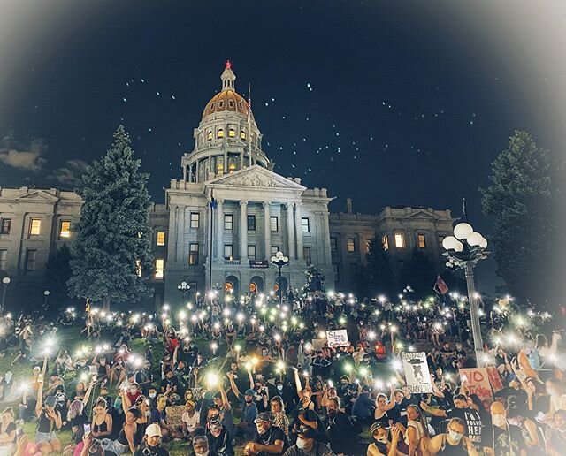 Yesterday I joined thousands of people in Denver peacefully protesting the pervasive racial injustices in America.  As we marched the streets of downtown we chanted &quot;Black Lives Matter,&quot; &quot;Say his Name... GEORGE FLOYD.&quot; Say her Nam