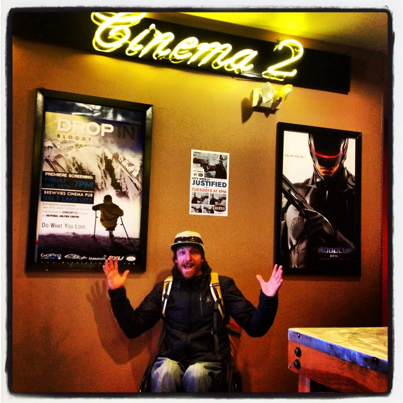 We're as big as Robocop!