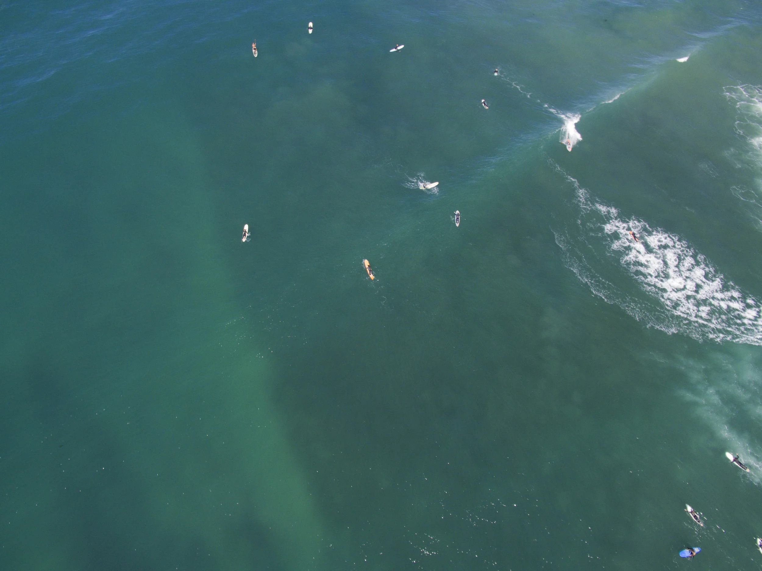 This is one of my favorite pics! The drone caught me taking off on a set. Photo by Austin Novy