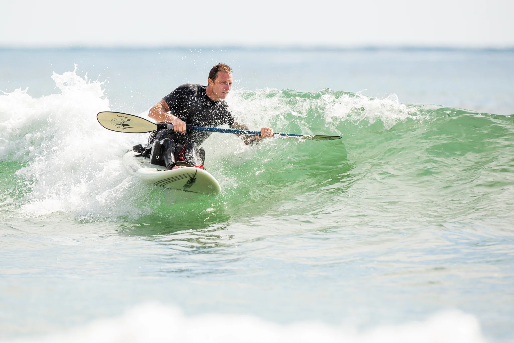 Catchin' a wave. Photo: Minaret Photography