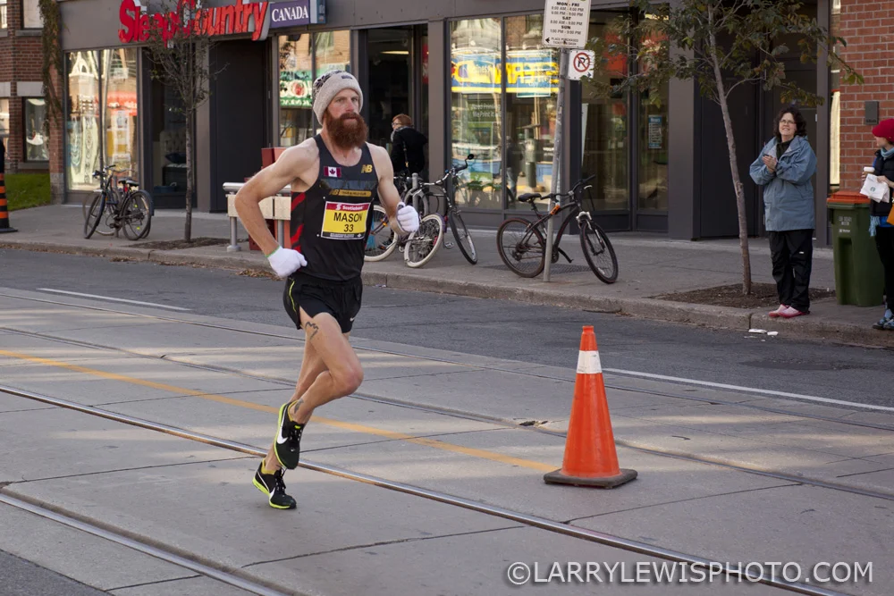 Third fastest Canadian Man, John Mason