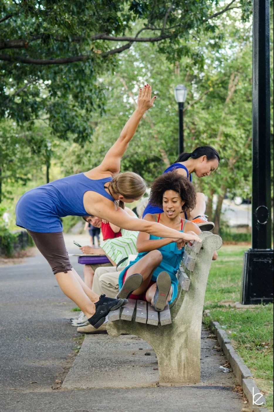 Bench dancing in For Tryon Park.jpeg
