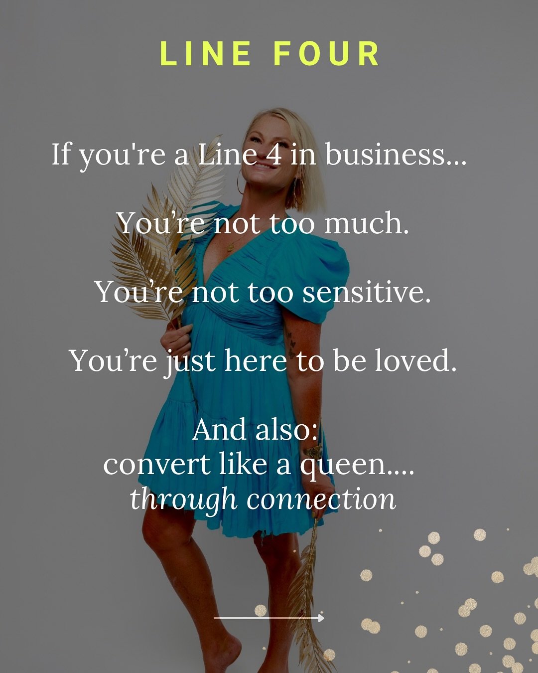 📍Save this if you&rsquo;ve ever almost deleted a post because it felt &ldquo;too confident&rdquo; 4 minutes later.

Line 4s, I love you.
 You are the human embodiment of connection is the currency.
 You build empires through trust.
 You magnetise wi