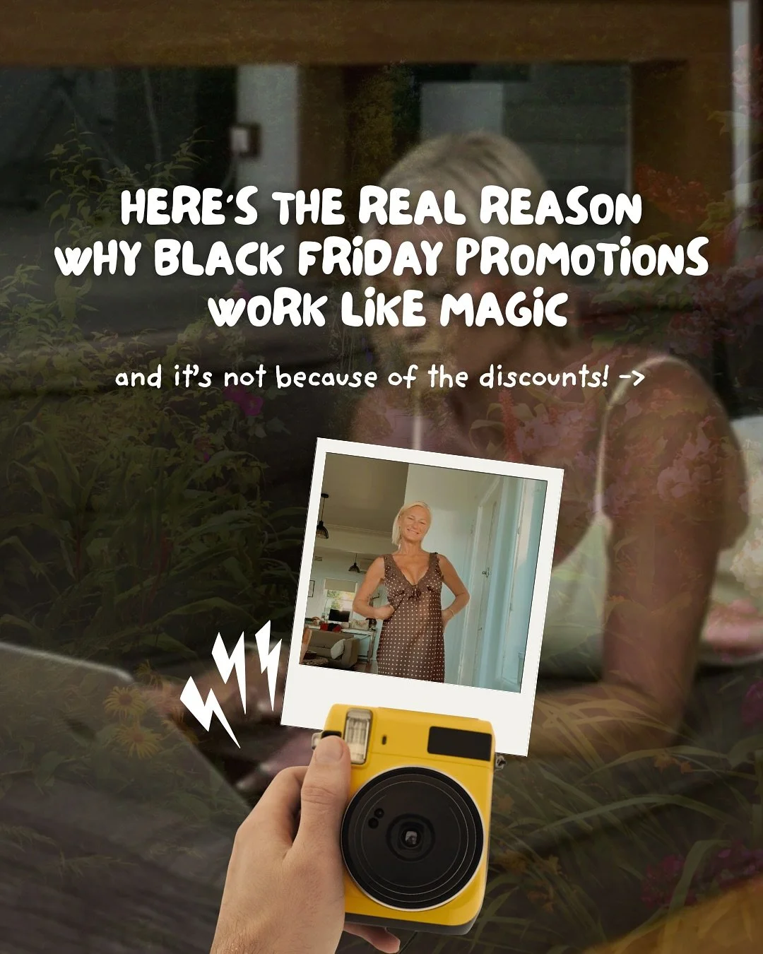 📌save this one!

Black Friday is not about the discount.
 It is about frequency.

We are in a month ruled by creativity, breakthroughs, power, and focus.
 Your audience feels ready to start fresh.
 They want direction.
 They want momentum.
 They wan