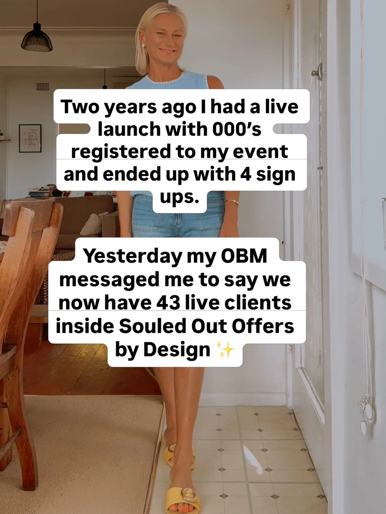 Four and a half months and close to $100,000 in sales from one offer.

But the number isn&rsquo;t the point. What changed is.

Here&rsquo;s what I did differently, through my Human Design:
I got radically specific about what I&rsquo;m here to be know