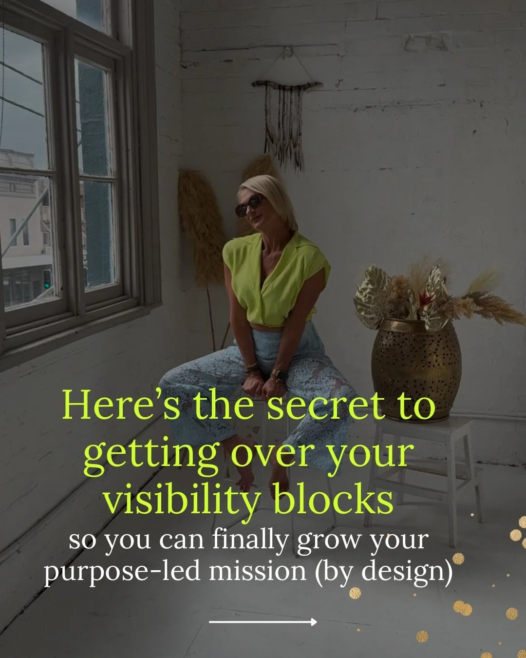 📌 save this one!

The reason you keep stopping and starting with visibility has nothing to do with discipline, motivation, or the algorithm.

It has everything to do with fear getting involved.

And the moment fear shows up... your nervous system ru