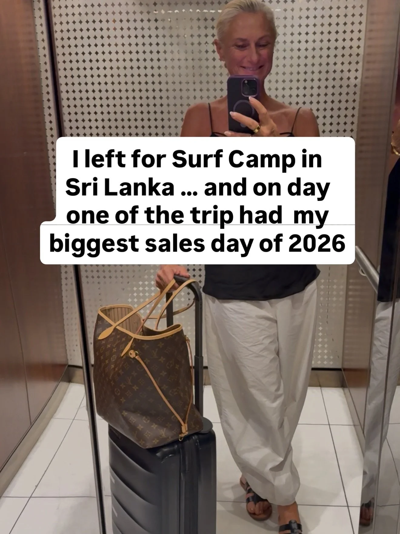 When I boarded the plane, I genuinely felt guilty.

February is softer than last year. I haven&rsquo;t fully hit my rhythm yet. And I consciously chose not to launch anything big before travelling.

But I wasn&rsquo;t coasting.

I was strengthening o