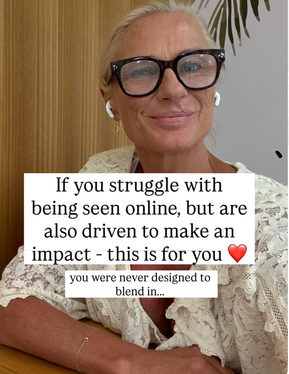 You don&rsquo;t have a visibility consistency problem&hellip;.you have a visibility safety problem.

And more than that, it&rsquo;s not fear that stops you showing up. It&rsquo;s the story you believe when fear arrives.

&ldquo;Is this good enough?&r