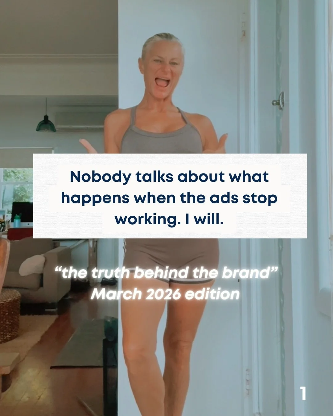 Nobody talks about what happens when the ads stop working.

But I will - welcome to my Gate 3 chaos 👍

Edition 1 of The Truth Behind the Brand is here, my new monthly series. Feel free to save and share.

And if you&rsquo;re in your own rebuild righ