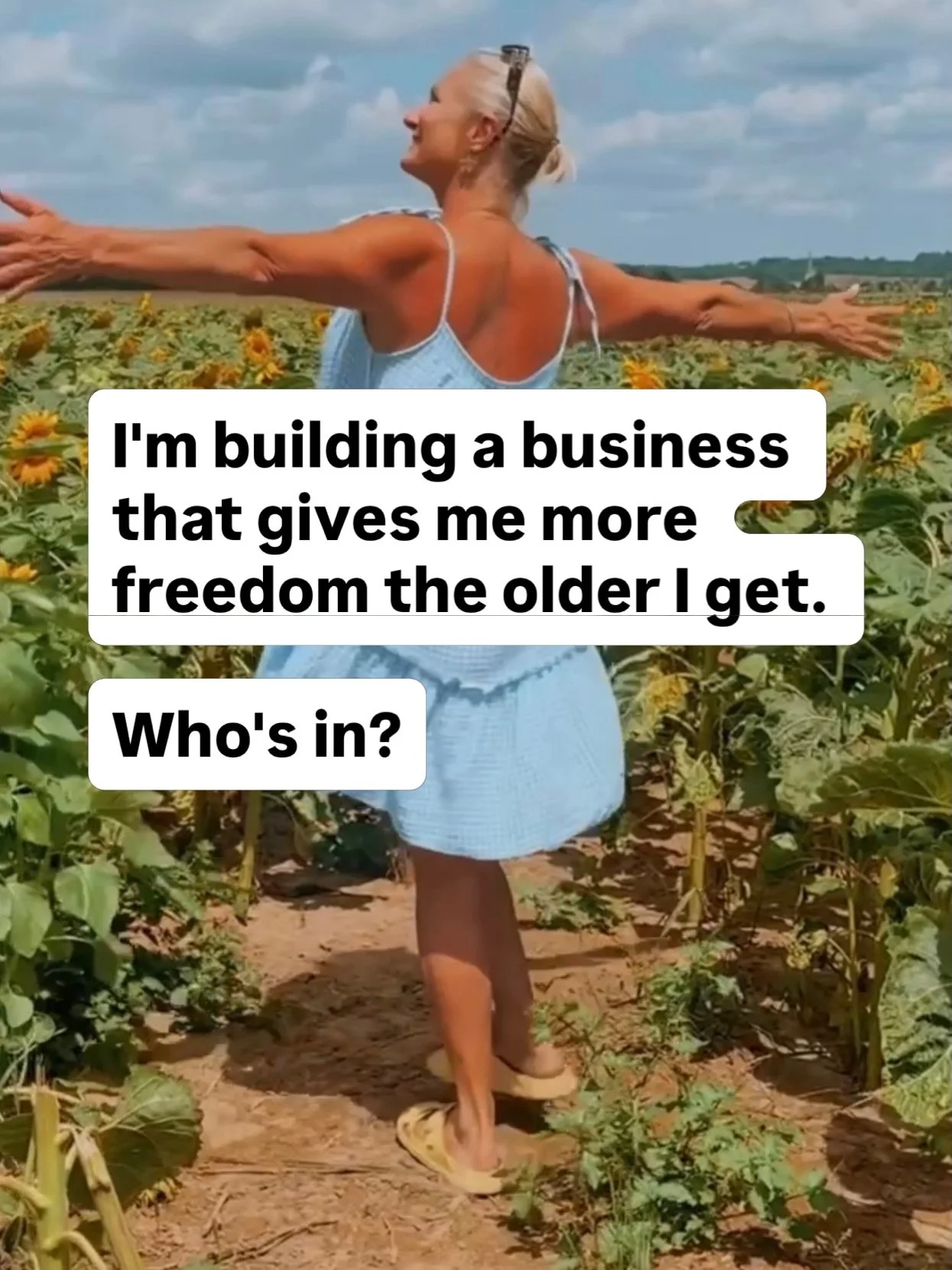 The business I have today is unrecognisable vs 4 years ago.

Two group call days a month. Working when I want, where I want and how I want. Marketing that actually feels like a true expression of me. A methodology I pioneered that changed everything 