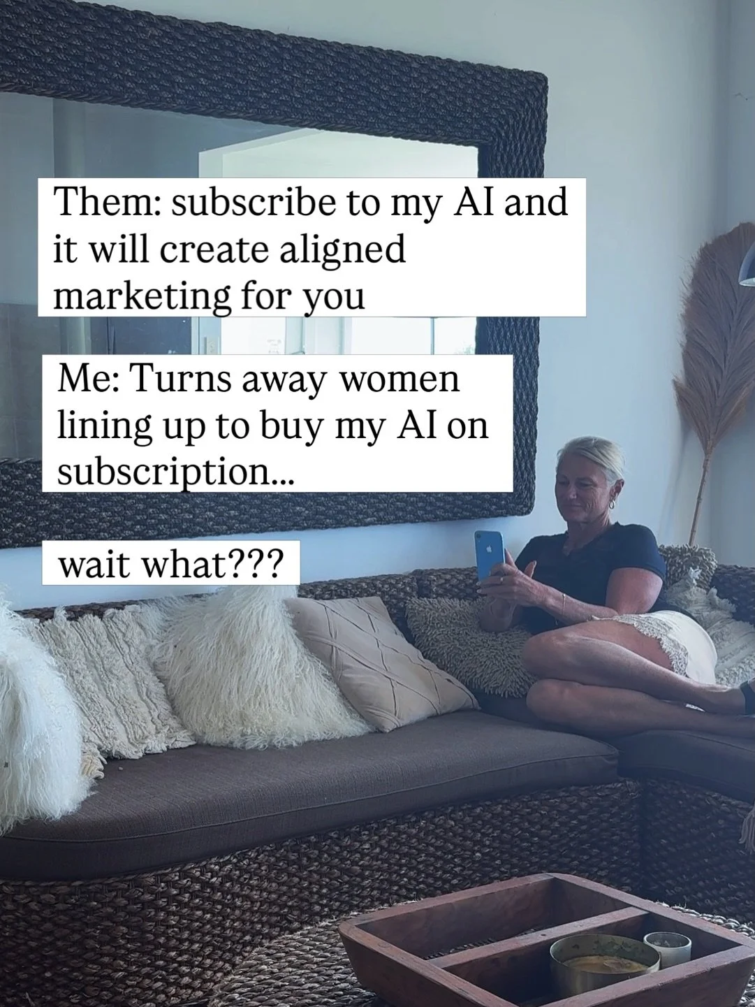 What&rsquo;s better than the best Human Design + Marketing custom AI in the world?

Comment souled to find out ❤️