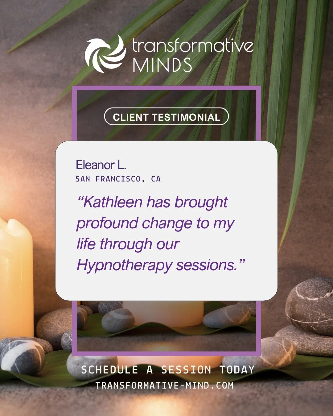 Client Testimonial #mindset #hypnosis #hypnotherapy #trauma #healing