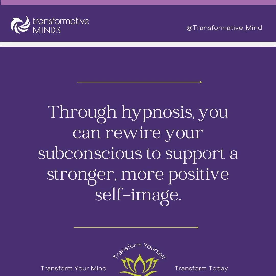 Rewire your mind for a more positive your self image. Book a free consultation and discover if hypnotherapy is right for you. #hypnosis #hypnotherapy #mindset #healing