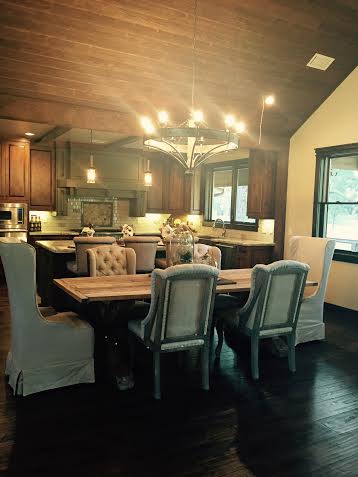 Foxboro Ranch Staged Kitchen