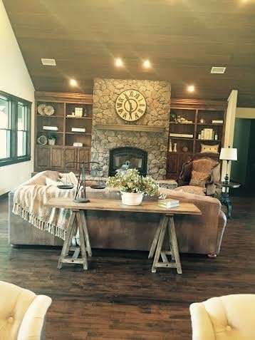 Foxboro Ranch Staged Living Room