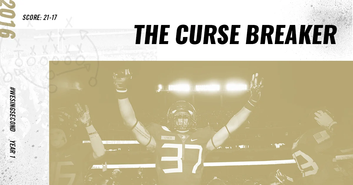 Celebrating Army's Victory, breaking the 14 year streak