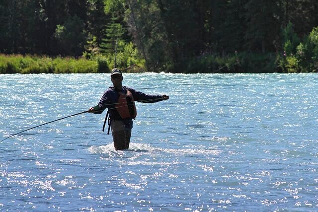 Though I've done more casting than catching this past weekend, I realized everything I know about fishing I've learned from my dad. #happyfathersday #flyfishing