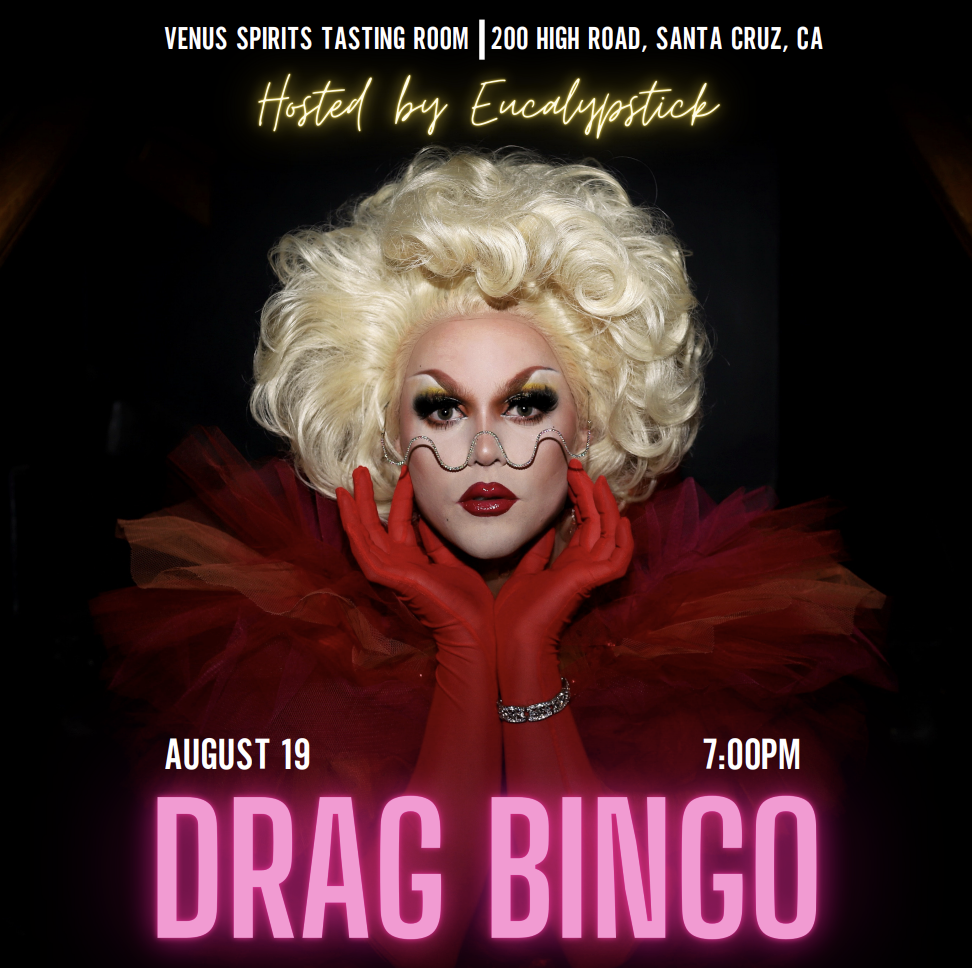 Drag Bingo // After hours at the tasting room