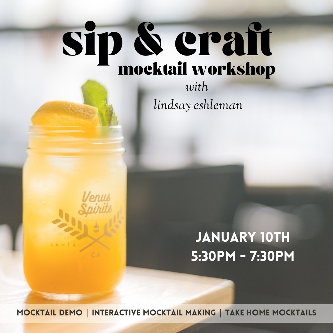 Mocktail Class with Lindsay Eshleman
