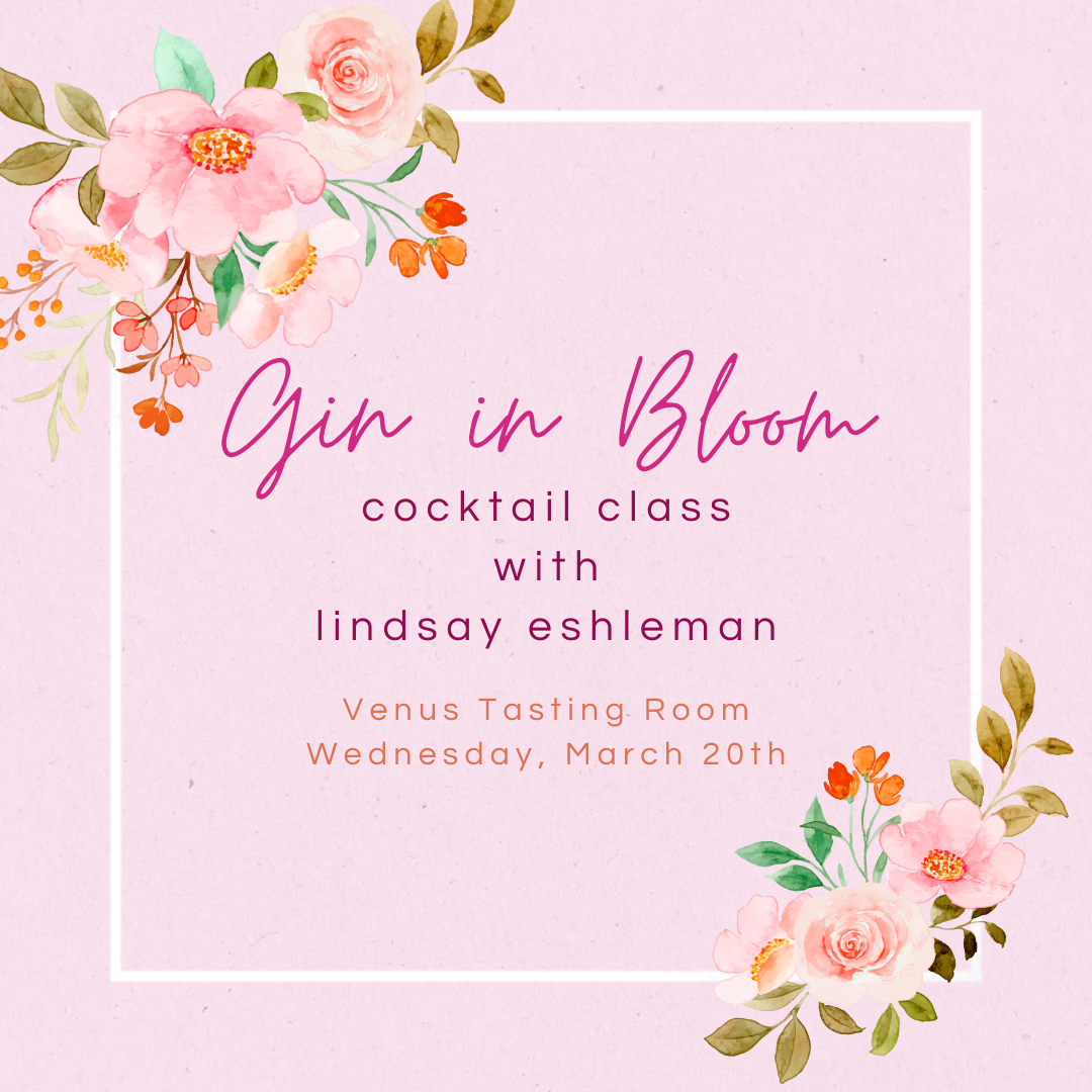 Gin in Bloom - Cocktail Class