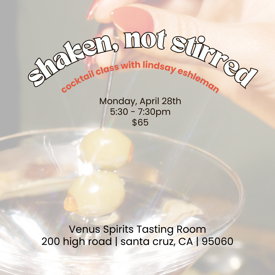 Shaken, not stirred: Cocktail Class in the Tasting Room