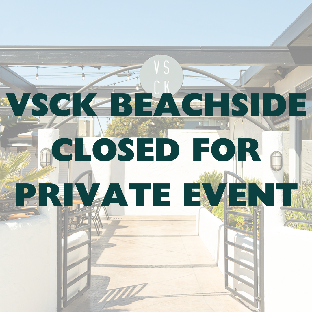 Beachside CLOSED for Private Event