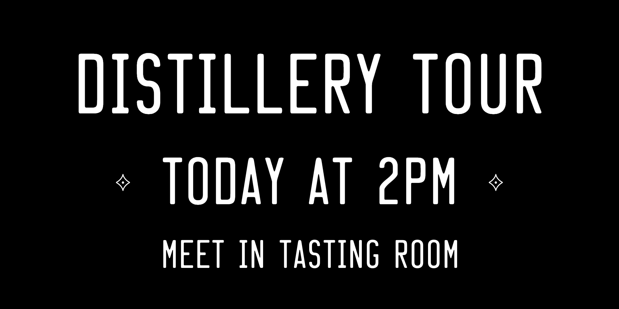 Distillery Tour and Tasting 