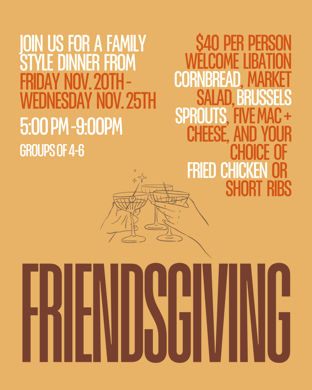 Friendsgiving Special!