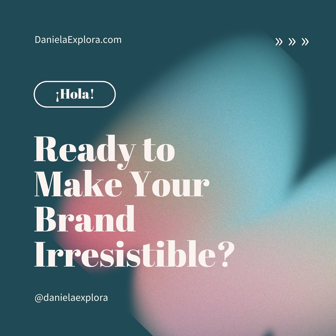 ✨&nbsp;&iexcl;Hola! Ready to make your brand irresistible?&nbsp;✨

As a multipotentialite who flows between brand design, UI/UX, and yoga teaching, I&rsquo;m here to help your up-and-coming business connect with your ideal audience in the most authen