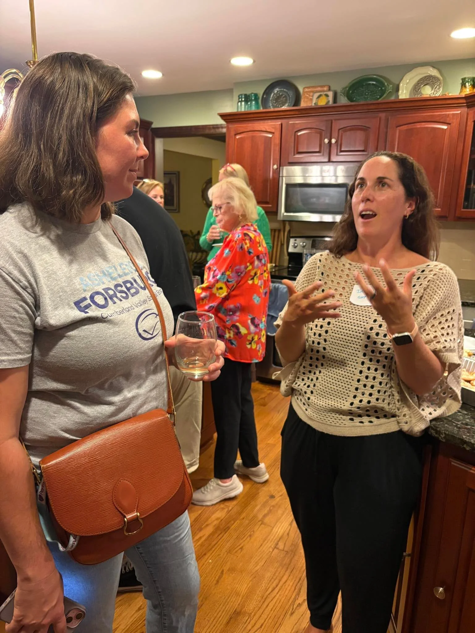 Not my best picture 😂 but it was so great and refreshing to meet Asheleigh Forsburg and Mike O&rsquo;Brien, candidates for CV School Board, and hear their ideas and passion to keep CV funded, so it continues to be a great school district for our kid
