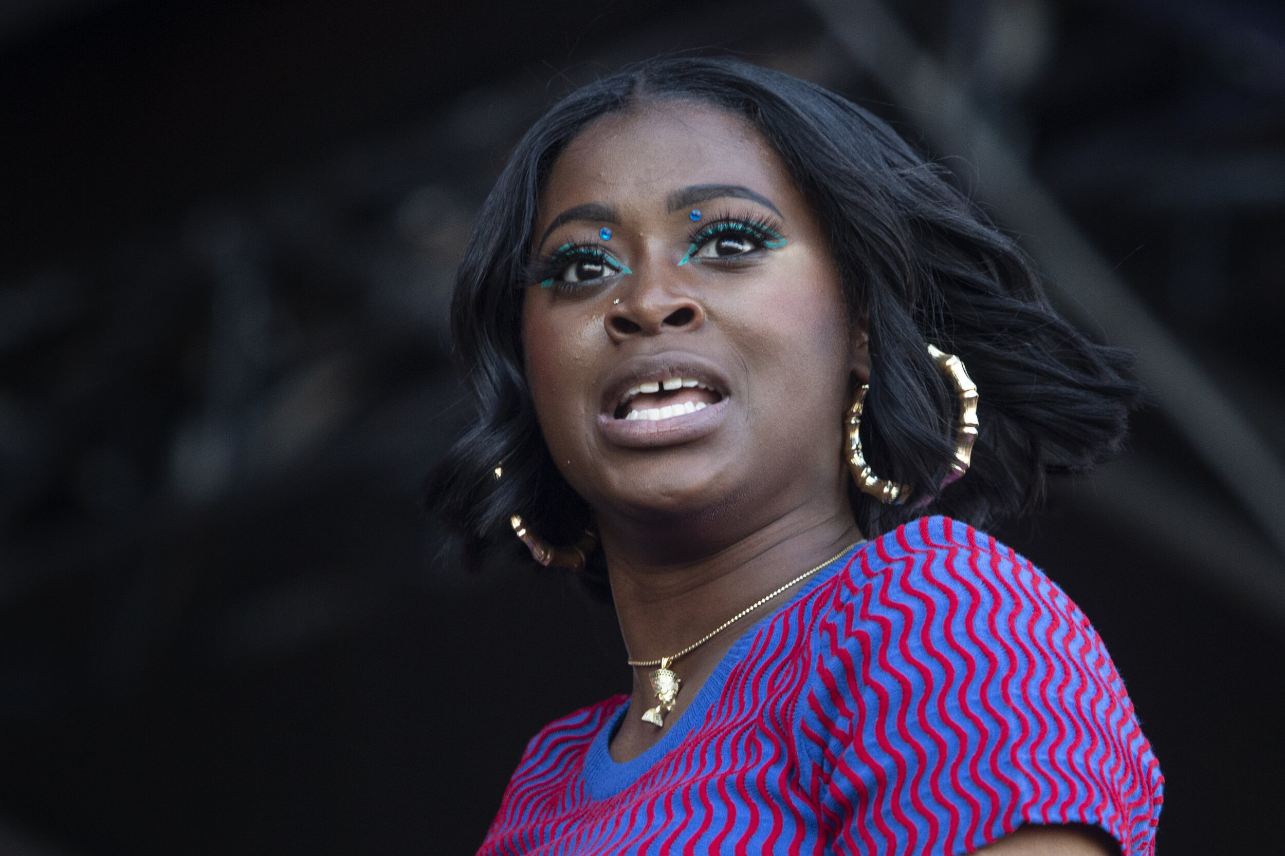  AUSTIN, TX. Tierra Whack performs at the first Saturday of ACL Fest 2019. 