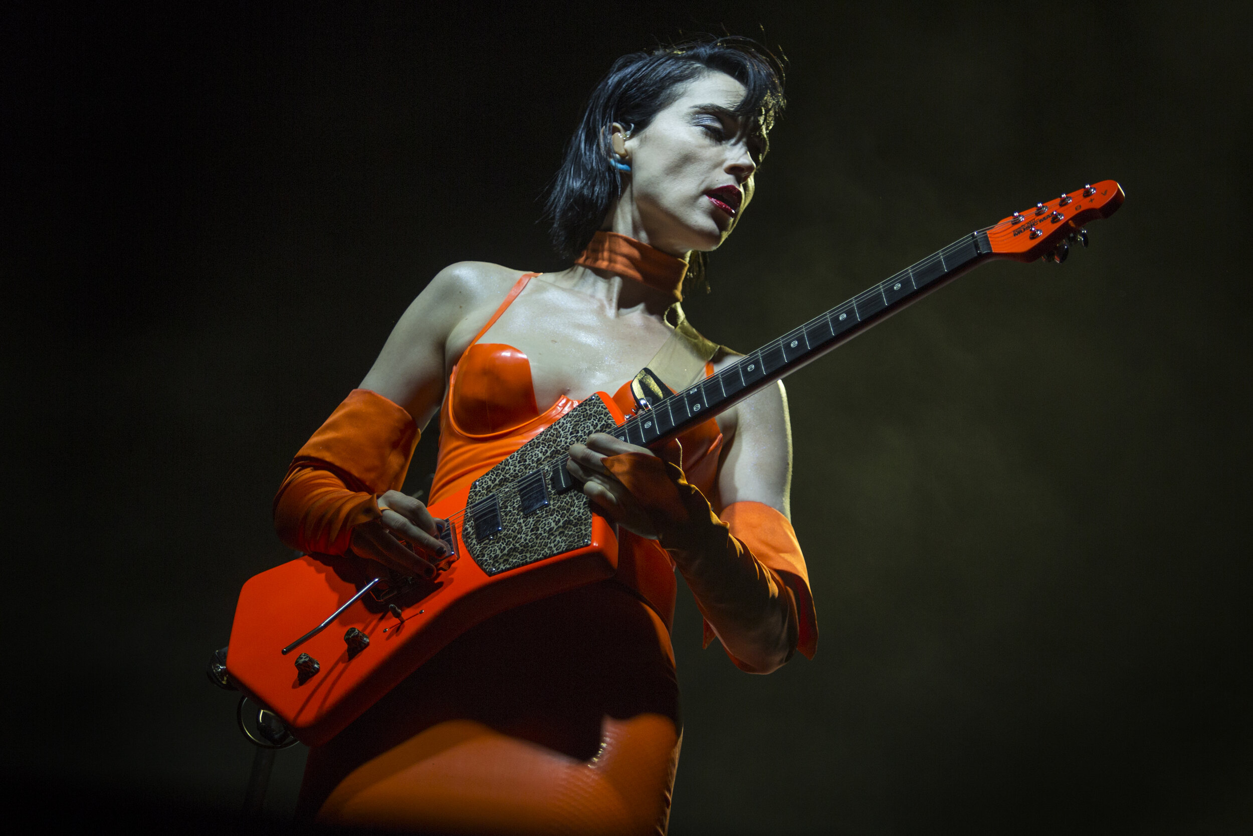  AUSTIN, TX. St. Vincent performs at ACL Music Festival. 