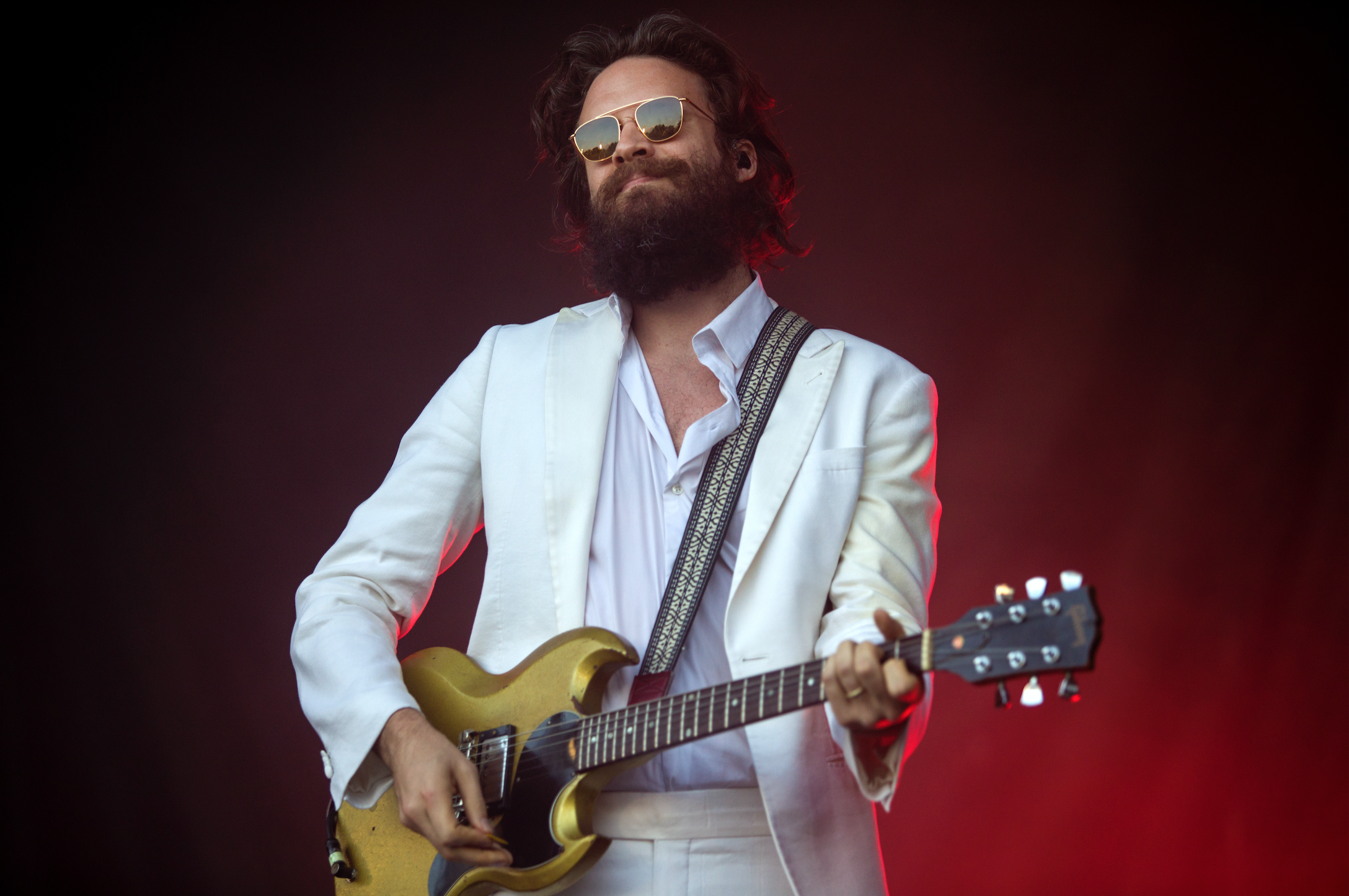  AUSTIN, TX. Father John Misty performs at ACL Festival 2018. 