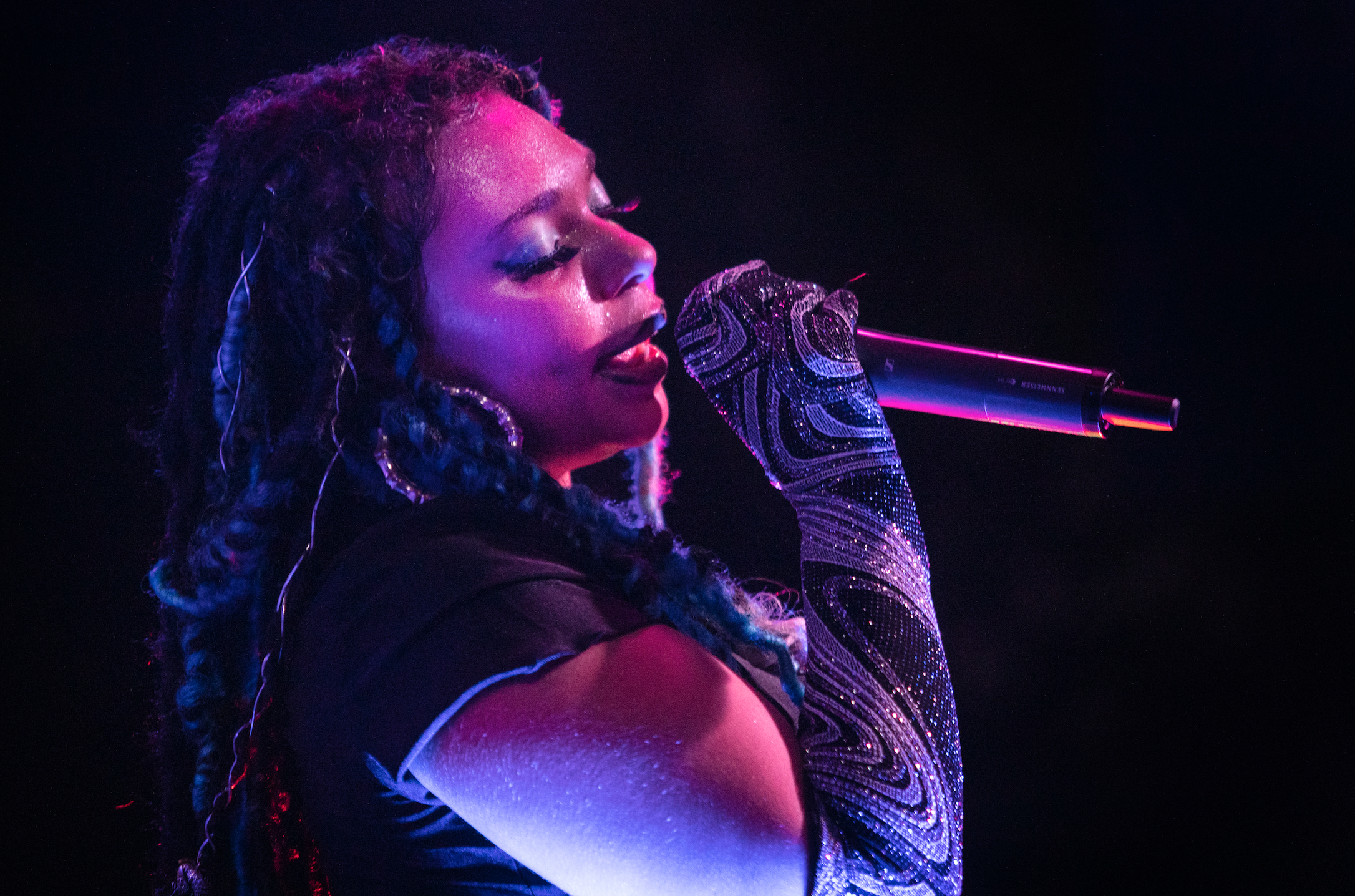  AUSTIN, TX. Ladi Earth performs at KUTX The Breaks’ Summer Jam 2019. 