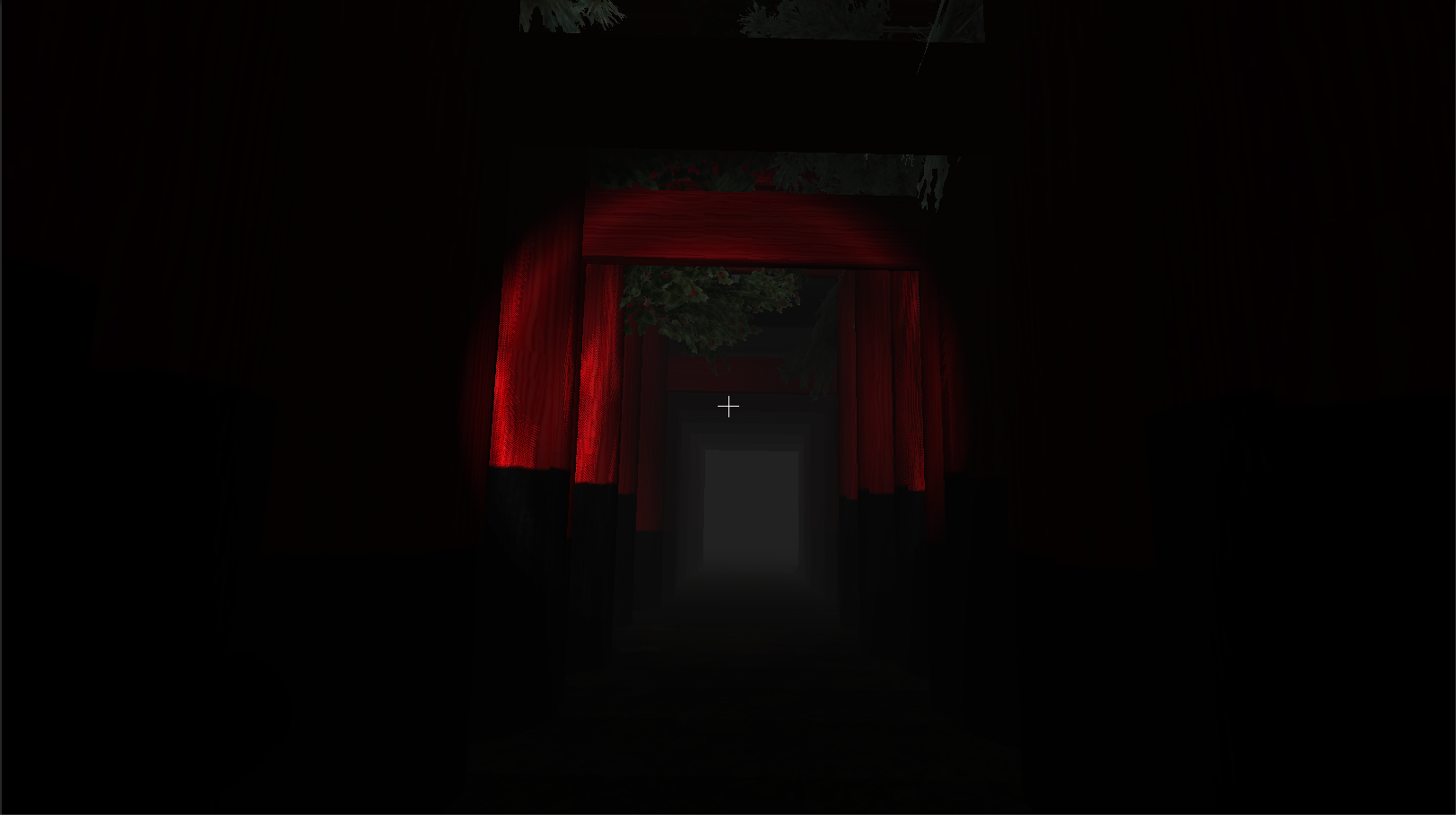 Torii gates built by our 3D Artist