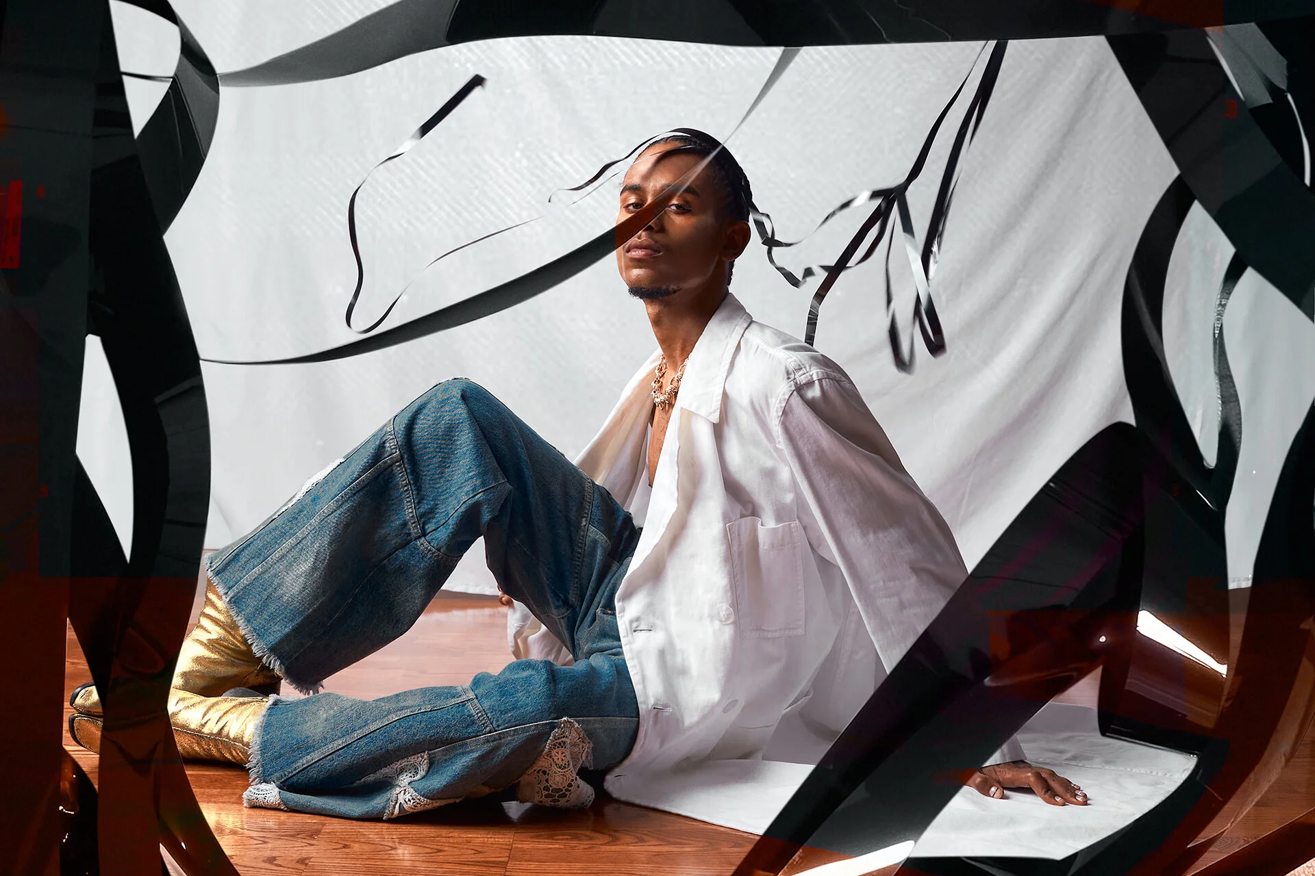  photographer/creative director | HUSTLEANDNAP art director/designer: Sania Tharani model/stylist | Jacq Flock producer: Julie K. Thomas makeup artist | Bri Jones spoken word/music producer | Kori James BTS | Lawrence Murray PA | Ariel Williams 