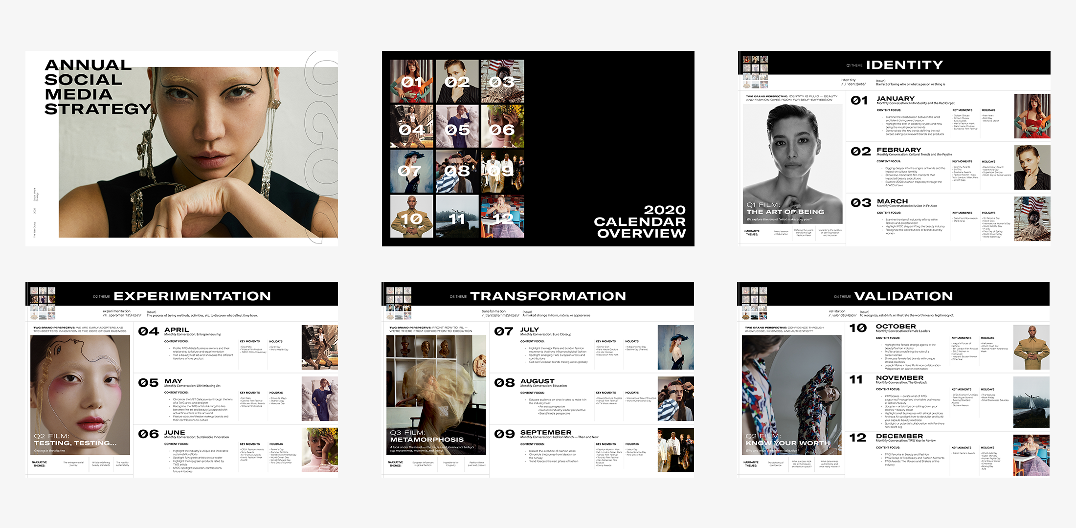  social media concept development + layout design 