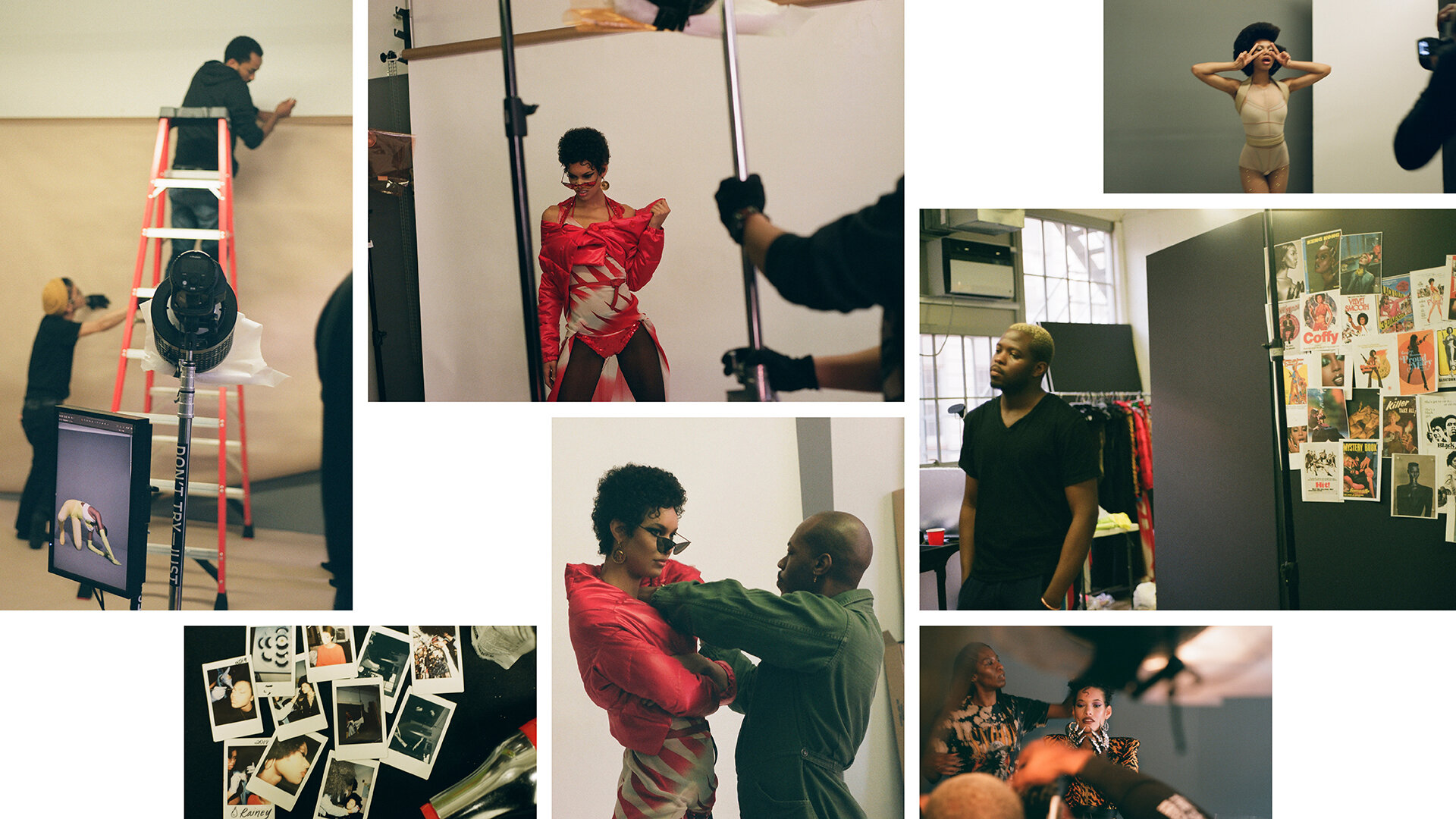  BEHIND THE SCENES SHOT ON FILM 