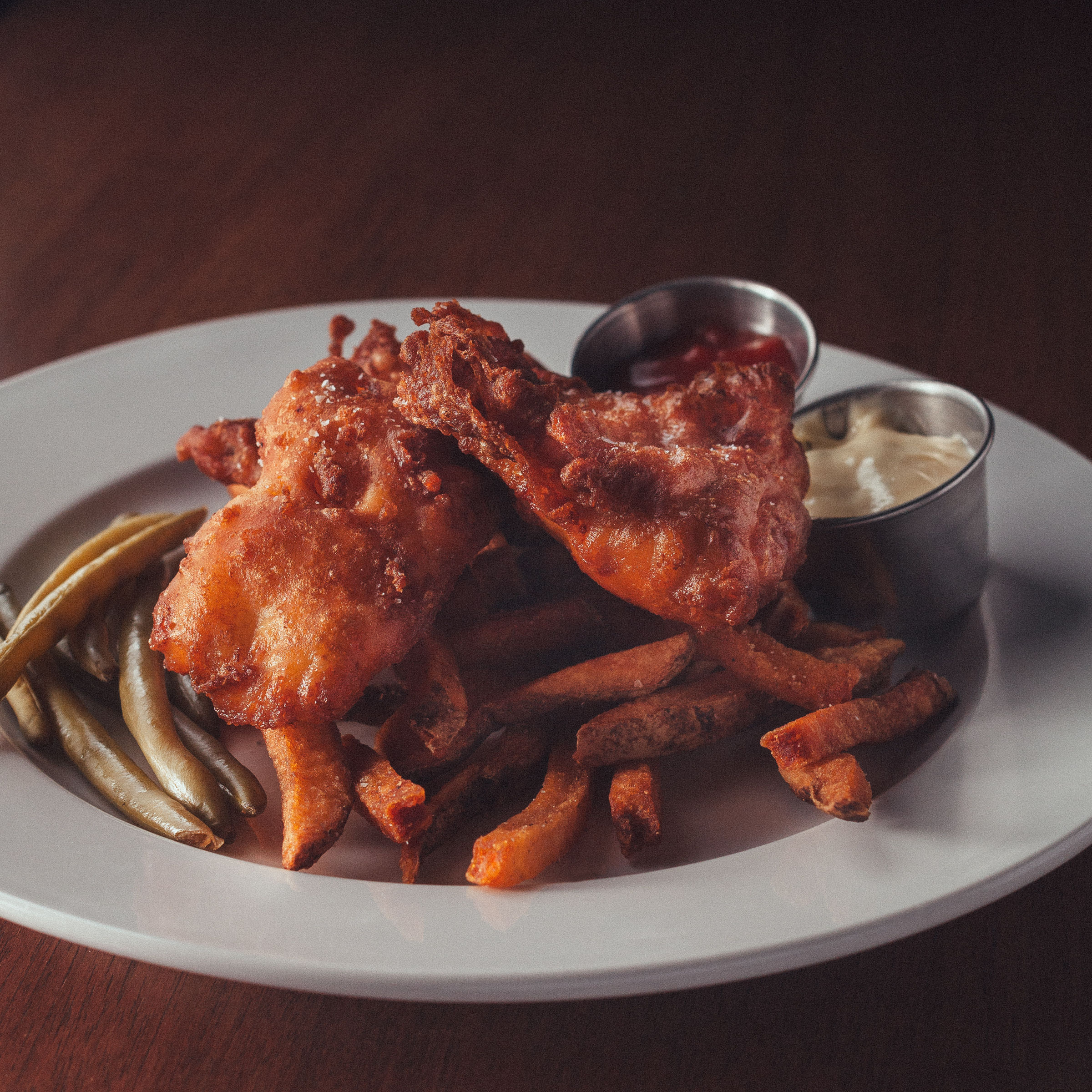 Beer Battered Local Haddock