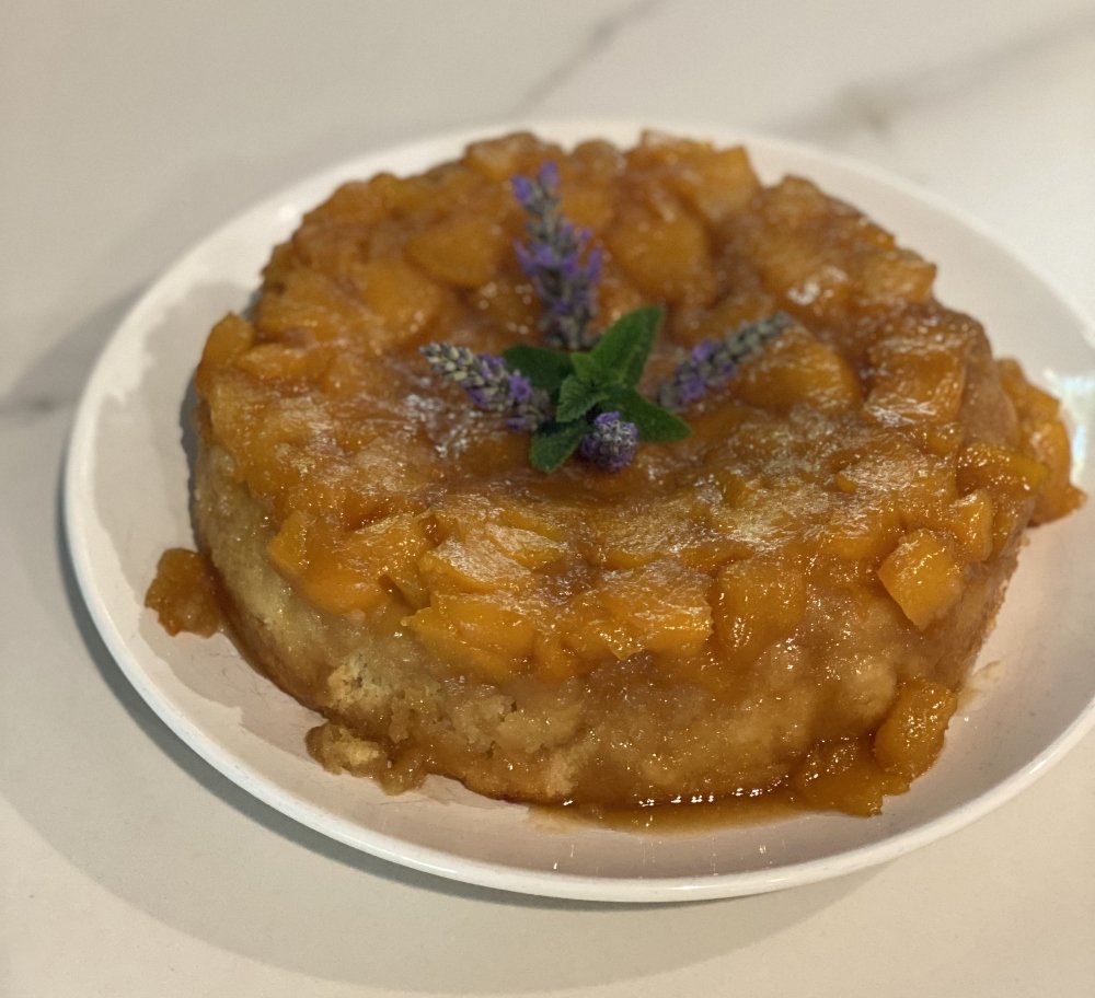Sayeed's Marvelous Mango Upside-Down Cake (aka: Pineapple's Tropical Cousin)