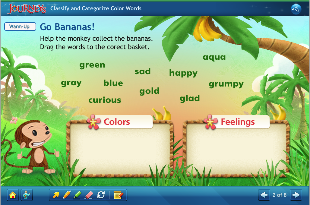 Word Sorting Activity