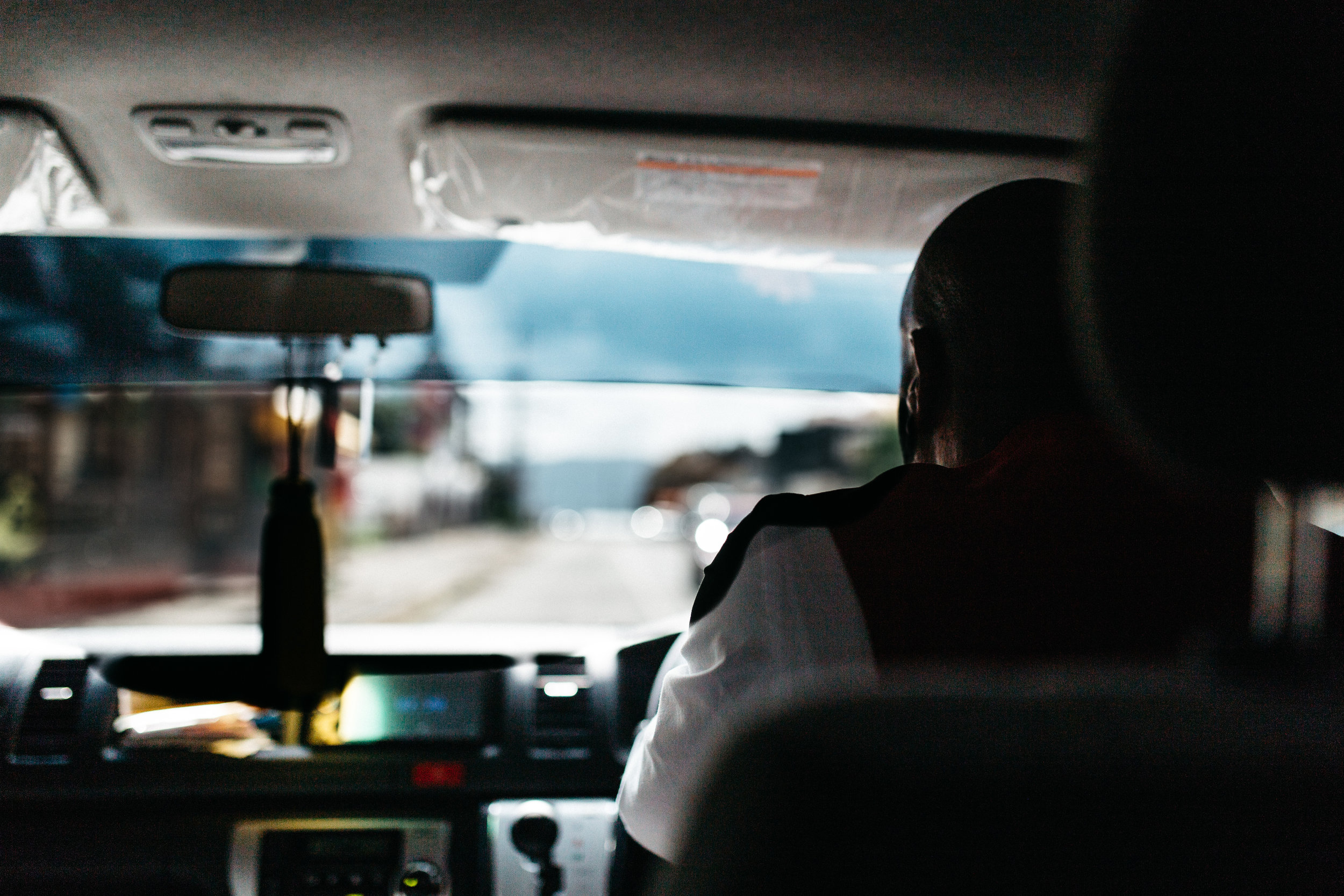 Hands down, happiest cab ride we've ever taken part of. 