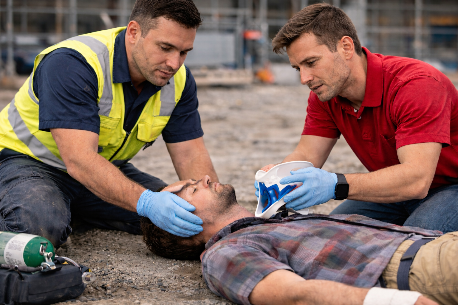 Workplace First Aid Head Neck and Spine Injuries