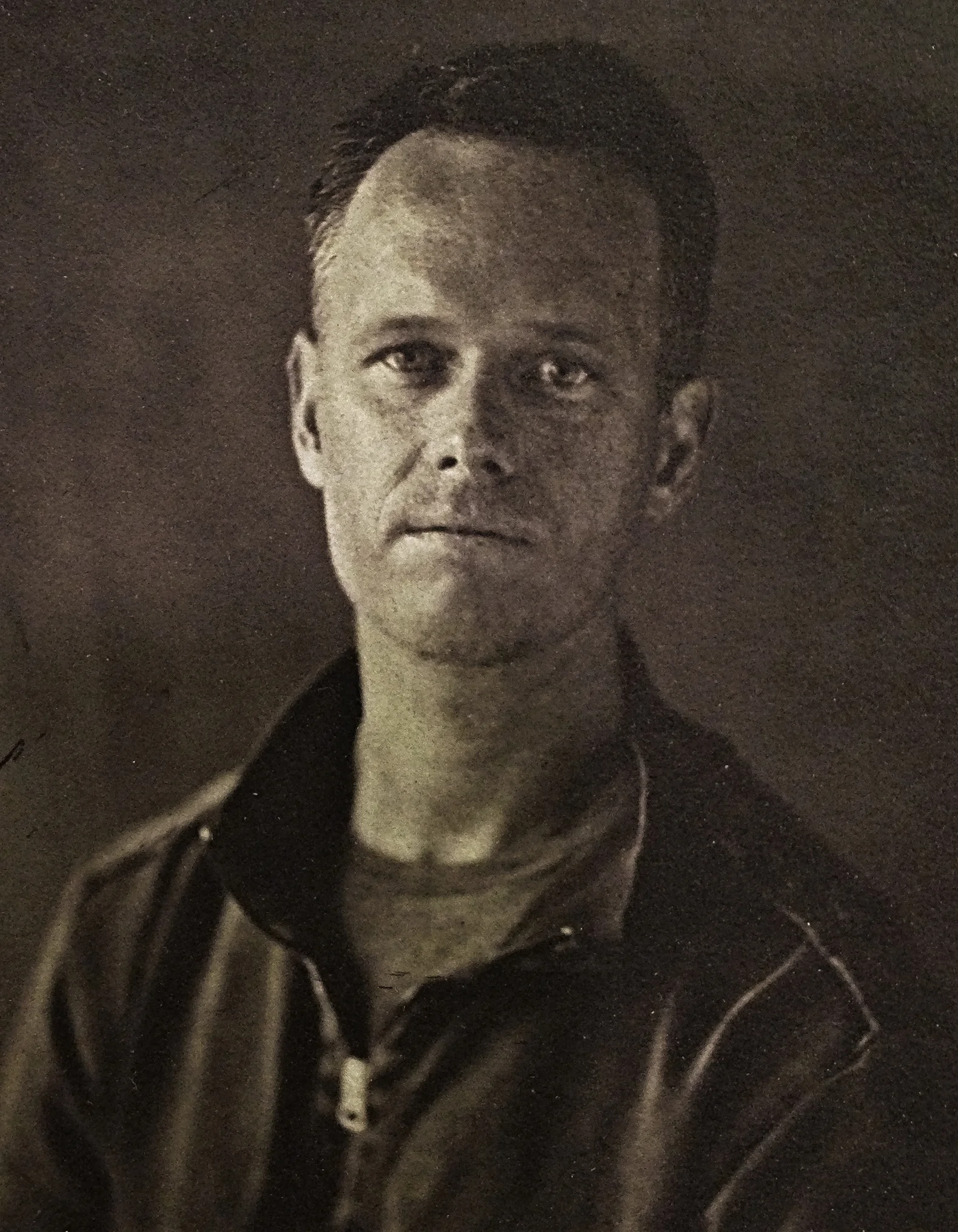 Photo and salt print from glass negative by Quinn Jacobson