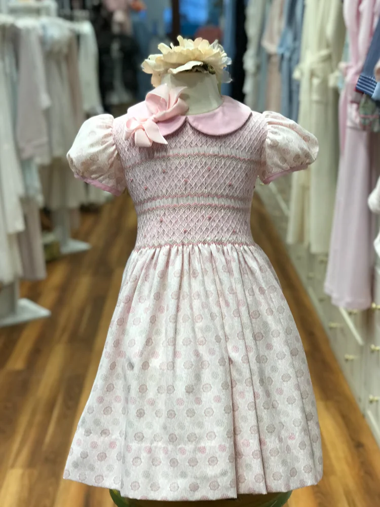 white christmas dresses Women's Organic Cotton Smocked Dress main image 0